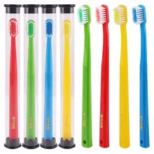 Корейский стиль конфеты ручка простой цвет взрослый нанометр зубная щетка для ухода за полостью рта противоскользящая цветная ручка мягкая Щетинная зубная щетка Manufa