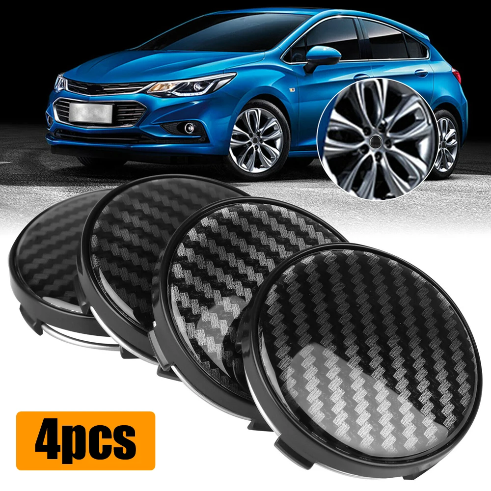 

4 шт., колпачки на ступицу колеса автомобиля из углеродного волокна