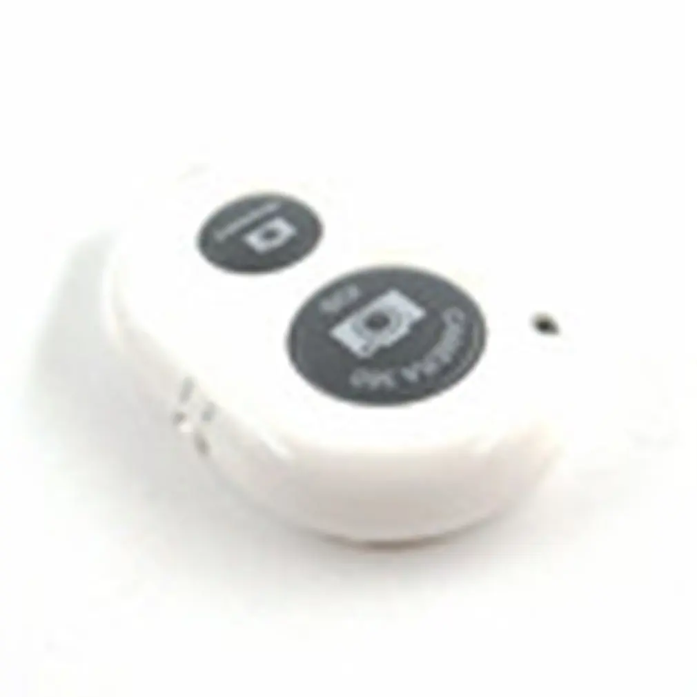 1 шт. Bluetooth пульт дистанционного управления Кнопка беспроводного управления Лер Автоспуск камера палка спуска затвора телефон монопод селфи для IOS