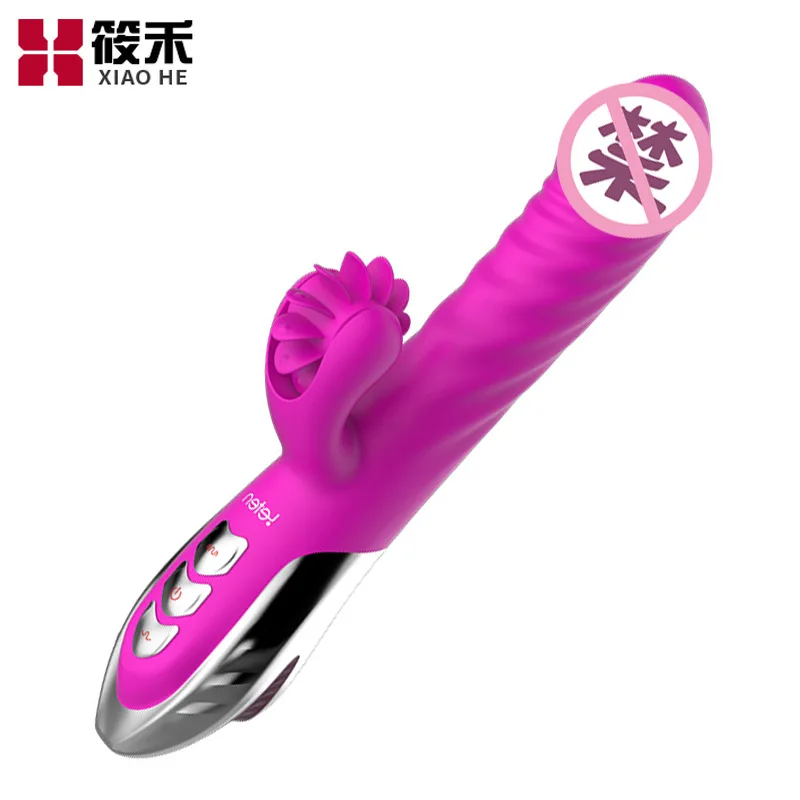 

Thunder Storm New Products Firestorm Impact Rod Intelligent Heating Tongue Tian Vibration Massage Stick Female of Sexy Aid