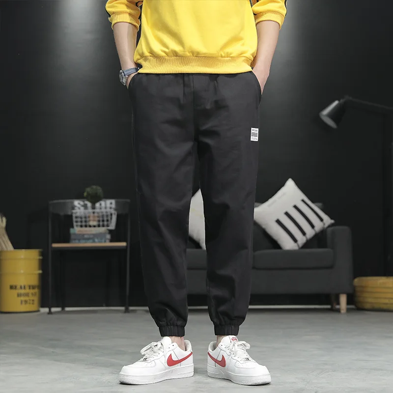 Весенне осенние уличные брюки мужские спортивные штаны Брендовые повседневные