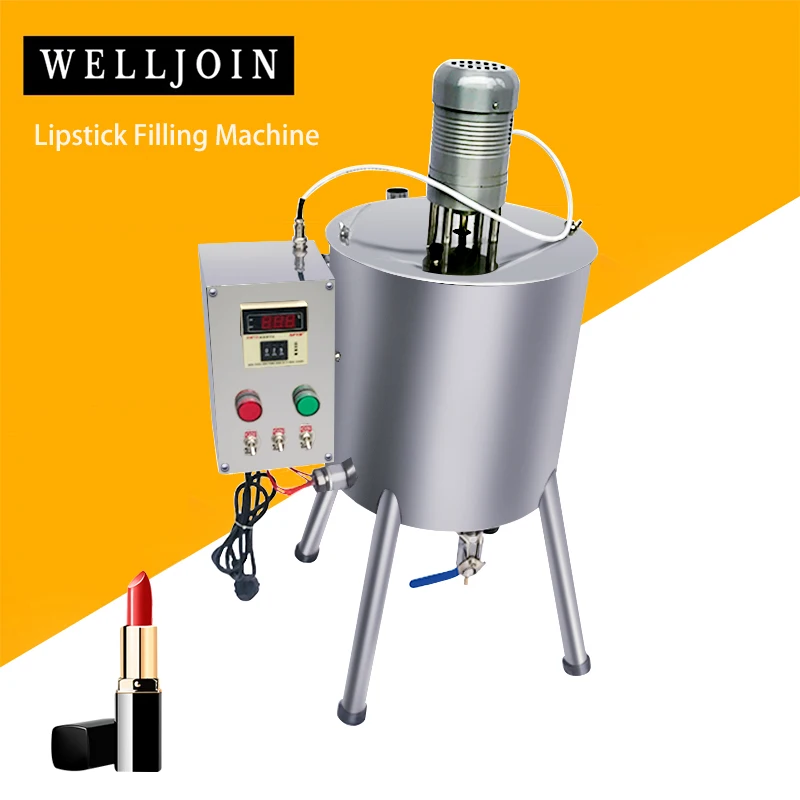 

Heating and stirring filling machine 15L lipstick filling machine hand soap filling machine