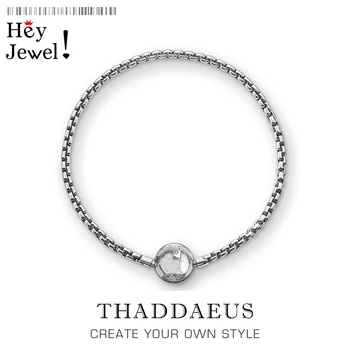 

Bracelets Blackened Karma Wheel Link Chain 925 Sterling Silver Fashion Jewelry For Women Men Trendy Gift Fit Europe Style Beads