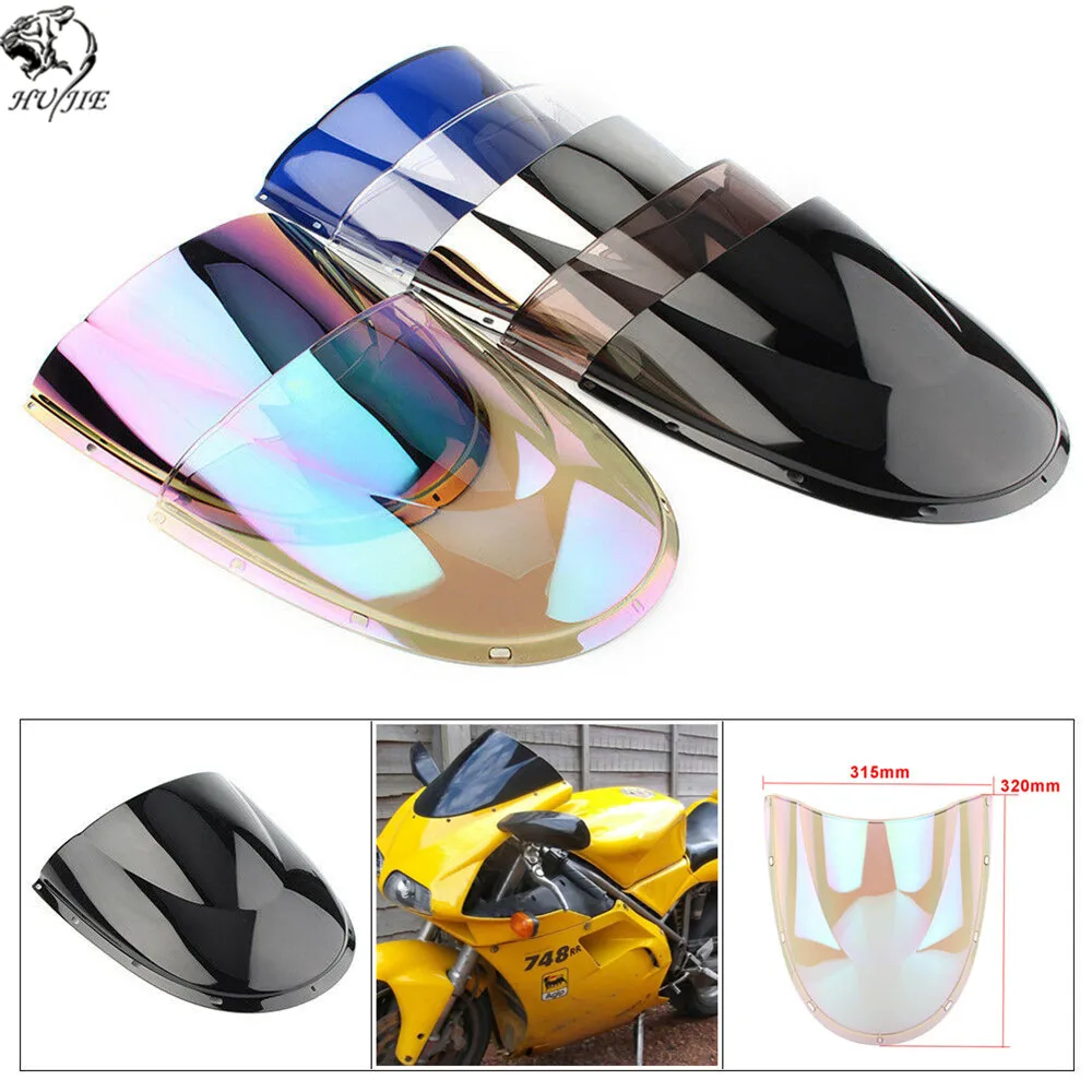 Для поездок на мотоцикле Ducati 748 916 996 998 1994-2002 1995 1996 1997 1998 1999 2000 2001 2002 Весь год лобовое