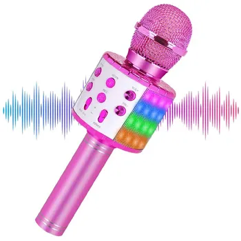 

Phone Microphone Omnidirectional Condenser Microphone Wireless Communication Video Vlog Equipment For Family Singing