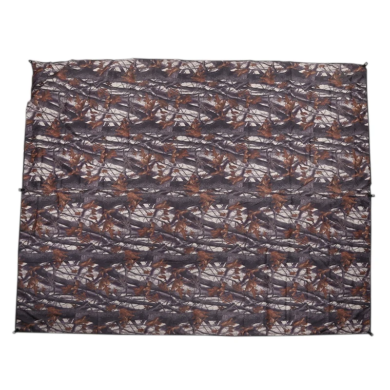 

TOP!-Outdoor Waterproof Hammock Rain Fly Tent Tarp Multi Function Camping Tarp Beach Tent Shade Camping Sun Shade Canopy Leaf Ca