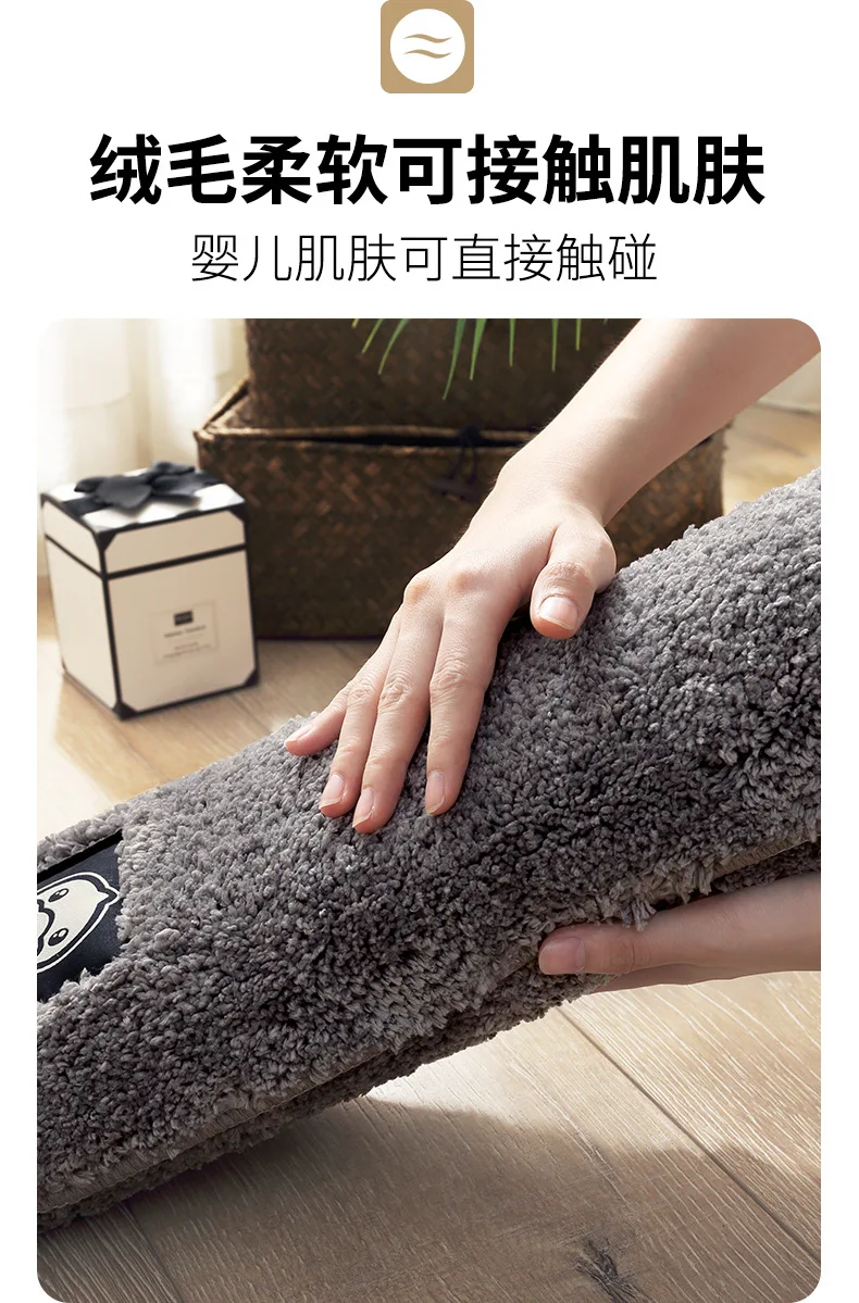 Genuine Small Yellow Duck Thick Fiber Mat Household Toilet Doorway Simple Bathroom Water-Absorbing-Slip Mat