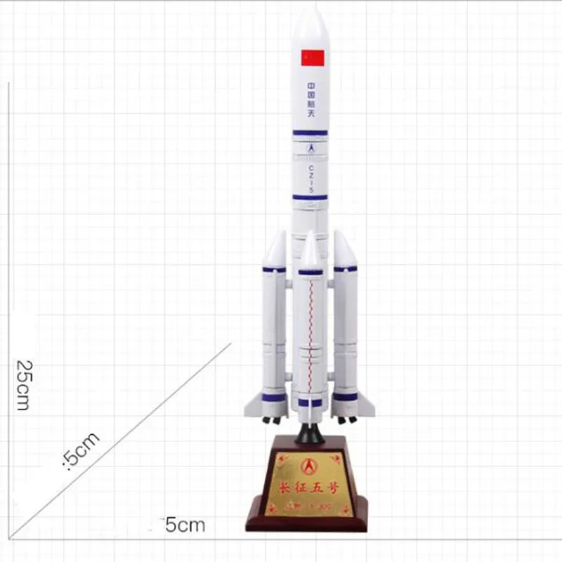 1:300 сплав металла литой Changzheng-5 ракета самолет космический корабль Перевозчик Модель F дисплей украшение модель Коллекция