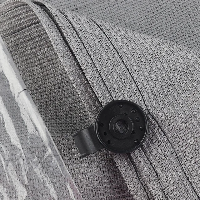 Nap Árnyék Nettó Klip Kerti Szerszámok Üvegházhatású Árnyékoló Ruhák Rögzítse A Bilincset Műanyag Grommet Kerítés Háló Horog - Image 5