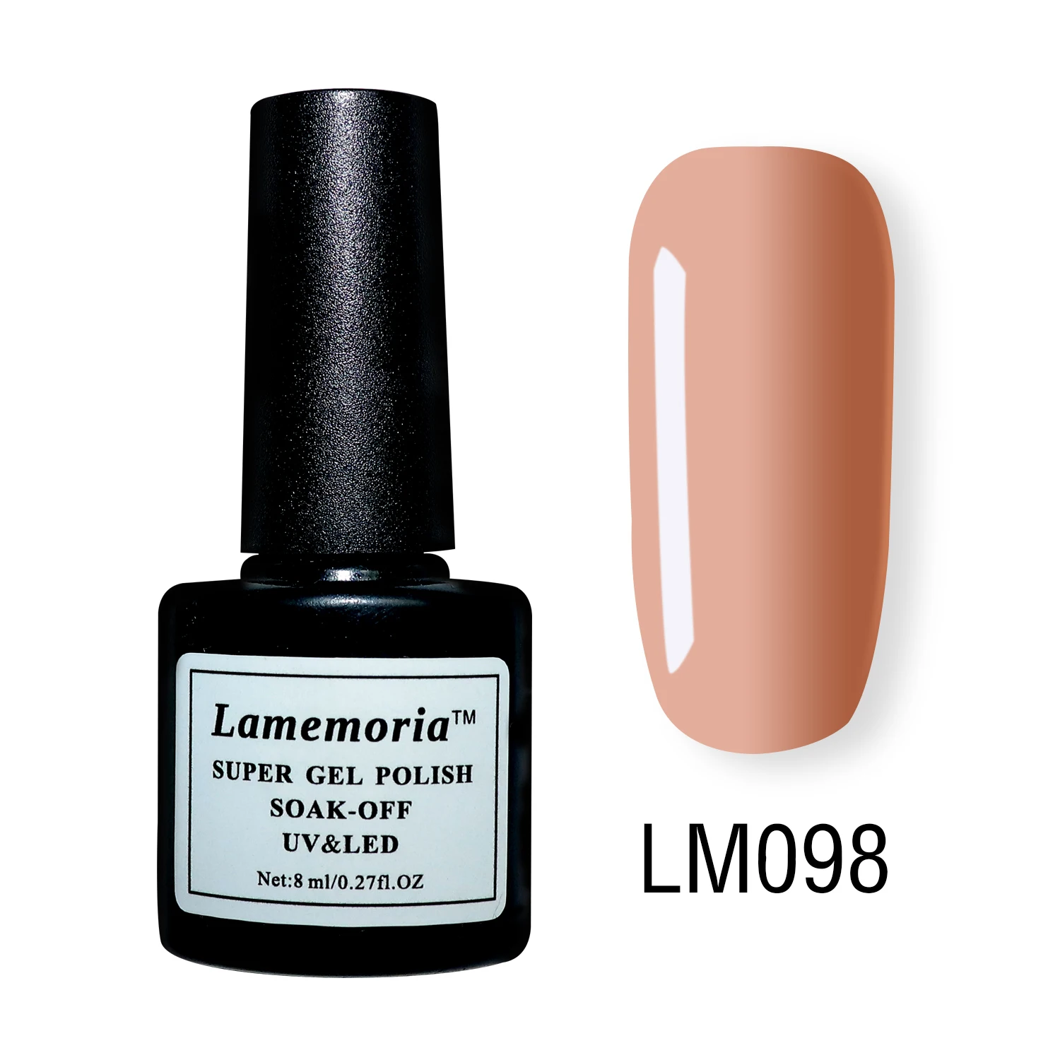 LM098 Lamemoria, 8 мл, Гель-лак для ногтей, гибридный, все для маникюра, 60 цветов, полуперманентный УФ лак для ногтей, Prime Gel Ongle Paznokcie - Цвет: LM098