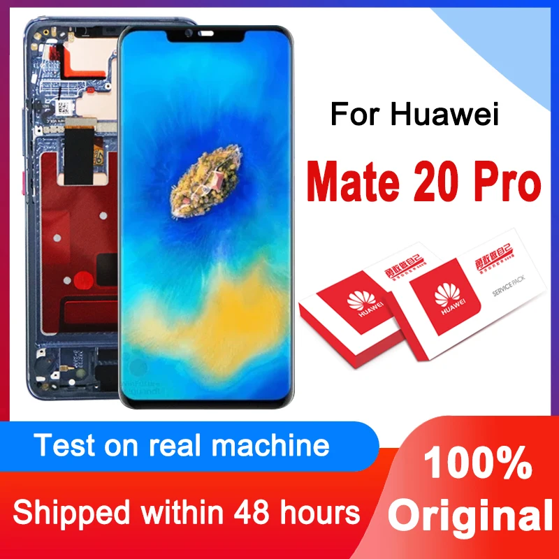 Оригинальный OLED-дисплей 6 39 дюйма Замена для Huawei Mate 20 Pro ЖК-дисплей сенсорный экран