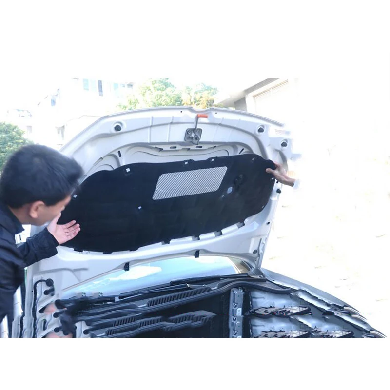 for Volkswagen 11-18 new Polo hatchback GTI engine hood polo Original car heat insulation cotton Soundproof cotton