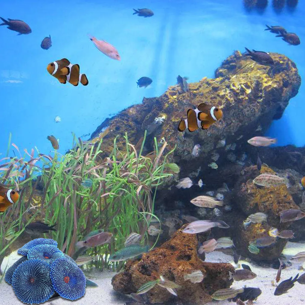 Artificial Plants Fish Tank Ornaments Fish Tank Decorations Aquarium Ornaments Artificial Aquarium Plants Mini Landscape Ornaments Aquarium Artificial Coral Fish Tank Landscape Decoration Plant Simulation Vivid Soft Coral Ornament Fish Tank Decoration
