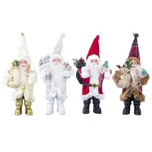 Рождественская Милая тканевая безликая кукла, имитация Санта Клауса, анимированная кукла, фигурка, игрушка, рождественские подарки, Декор, украшения, вечерние, домашний декор