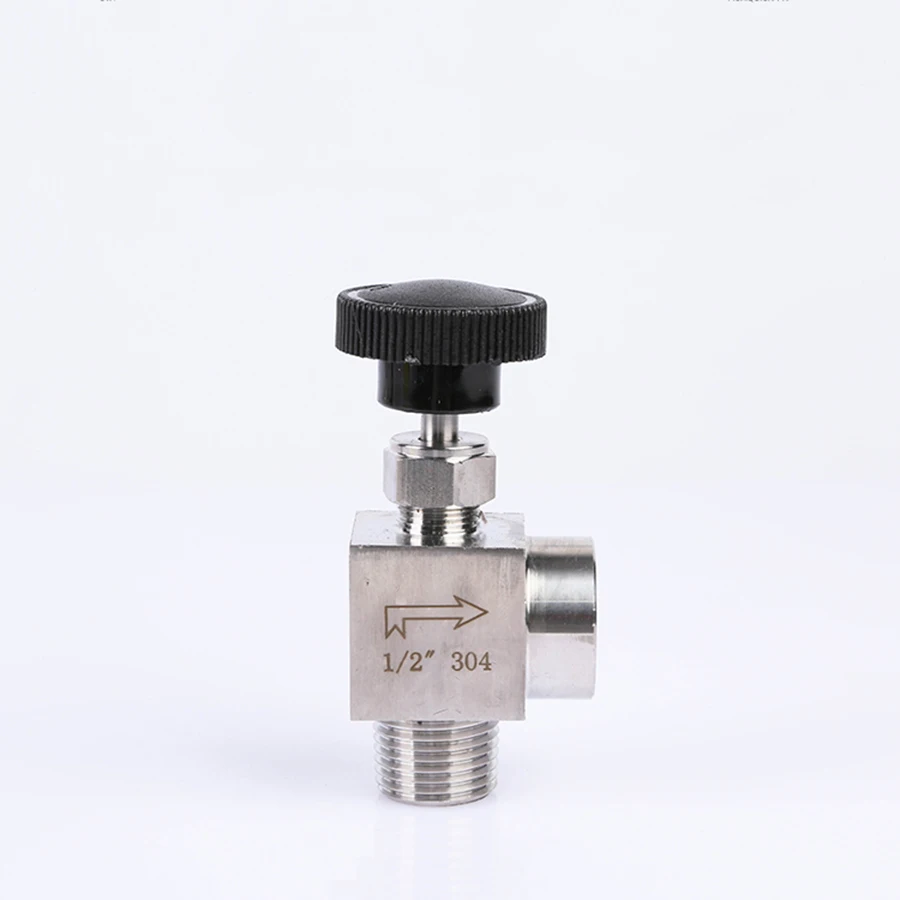 bspt feminino masculino angulo agulha valvula 304 03