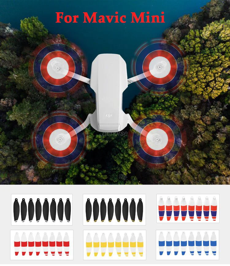 4 пары 4726F Mavic мини пропеллеры для DJI мини-Дрон тише полета и мощные складные