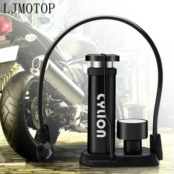 

Motocycle Mini Air Pump Portable Folding Type Multifunctional Tire Pump For Yamaha WR250R WR250X WR450 wr 450 f SEROW 225 250