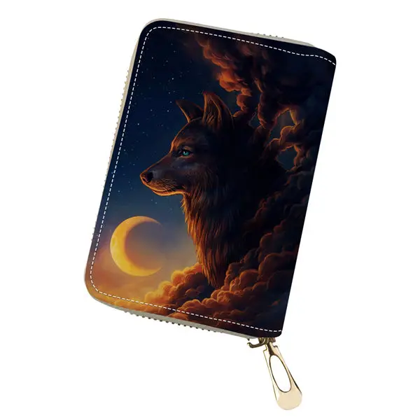 CDWX3763Z5 HaoYun детский маленький холщовый рюкзак "Fantasy Wolf" узор школьные сумки Kawaii Animal Prnts детские дорожные рюкзаки - Color: CDWX3763Z5