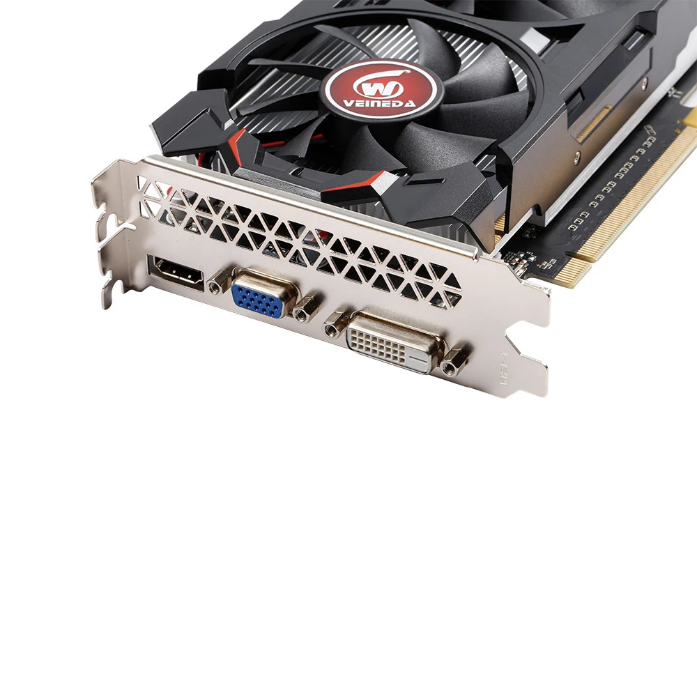 Видеокарта VEINEDA для ПК GTX950 2 Гб 128 бит GDDR5 видеокарта nVIDIA карты VGA Geforce gtx950 Hdmi Dvi