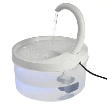 

Pet Water Fountain Cat Water Dispenser Automatic Drinking Fountain With LED Light For Cats Dogs