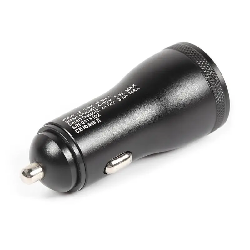 Автомобильное зарядное устройство PQ3C 36 Вт двойной адаптер QC 3 0 USB 5A для быстрой