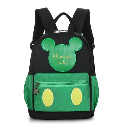 Детский рюкзак с Микки Маусом из мультфильма Дисней для мальчиков и девочек, милый рюкзак с Минни Маус, детская школьная сумка, сумочка