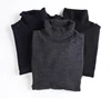 Men's Merino Wool Base Layer Shirt Sweaters 100% Merino Wool Lightweight Turtle Neck Sweater Knitted Pullovver For Men Keep Warm 5