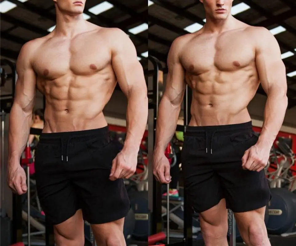 Casual Men Shorts Pants Elastic Waist Clothing Breathable Sports Pants Fitness Male Elastic Waist Short Homme Masculina Moda Casual Men Shorts Pants Elastic Waist Clothing Breathable Sports Pants Fitness Male Elastic Waist Short Homme Masculina Moda