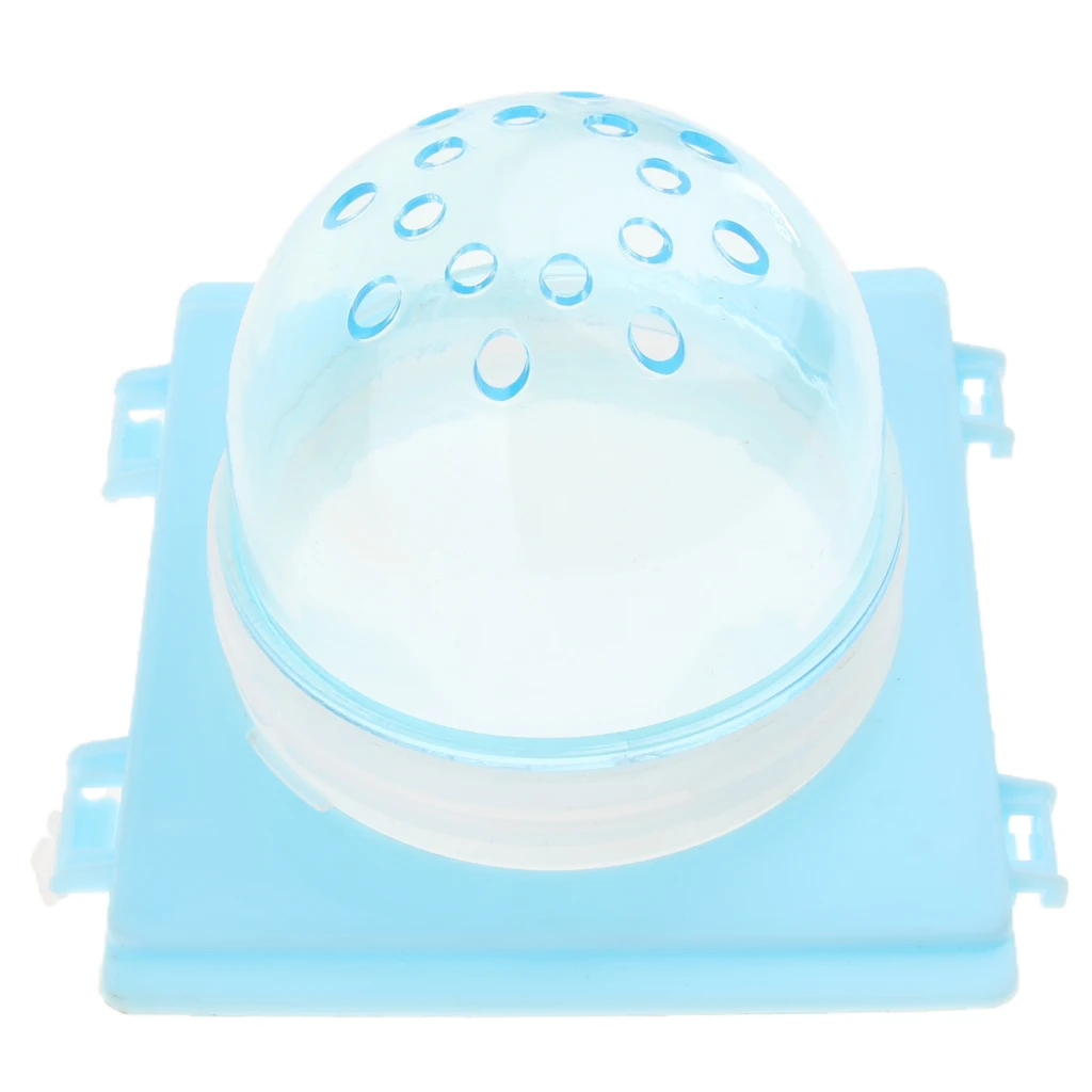 2x Hamster Tunnel Fittings Transparent Cage Plug Accessories Small Pet Toys