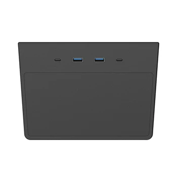 

5 In 1 High Security USB Hub Accessories Anti Theft Storage Device Charging Center Console For Tesla Model 3 Y After May 2020