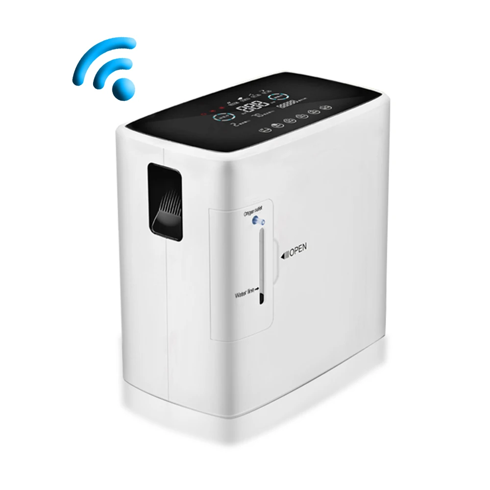 1-6L/Min Sauerstoff Generator Mit Intelligente Stimme O2 Konzentrator Luftreiniger Maschine 110V 1-6L/Min Sauerstoff Generator Mit Intelligente Stimme O2 Konzentrator Luftreiniger Maschine 110V