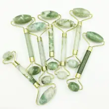 Нефритовый массажный роликовый лицевой массажер для лица расслабляющий прибор для похудения лица лифтинг против морщин антицеллюлитный корпус SN202