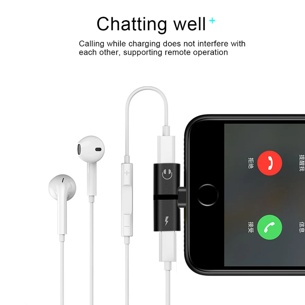 Bundwin 8Pin до 3,5 мм аудио двойной адаптер зарядное устройство для iPhone 7 8 Plus X конвертер сплиттер наушники Aux кабель для iOS 10