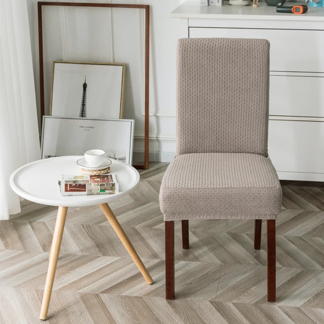 Új Vastag Jacquard Szék Borító Spandex Nyújtó Borítók Konyha Étkező Konyhai Esküvői Bankett - Image 3