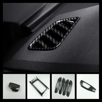 

Car Styling Air Conditioning Outlet Frame Decoration Sticker Trim For Audi A4 B9 2017-2019 Gearshift Panel Modified Decals