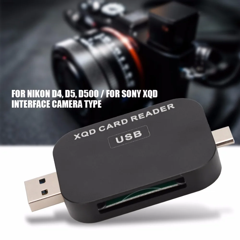 Высокая скорость USB3.0/type-c XQD кардридер концентратор 500 МБ/с./с инструмент передачи для Nikon D4 D5 D500/для sony XQD Интерфейс камеры