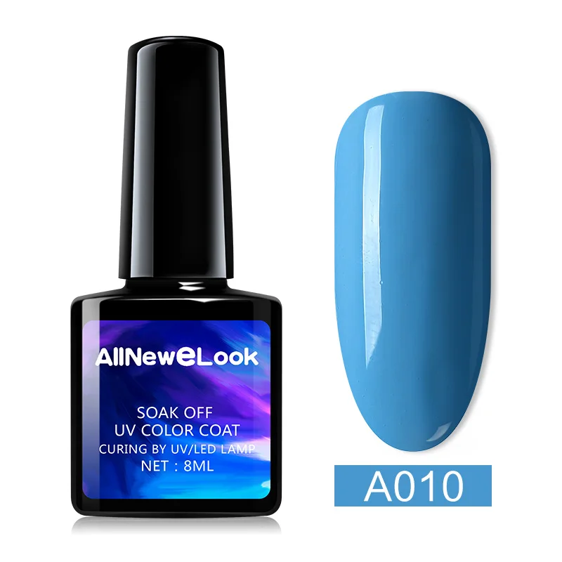 A010 Набор из полигеля allneweook для ногтей, УФ Гель-лак для художника, светодиодный акриловый лак для ногтей, долговечный, не впитывается, 8 мл, 120 цветов - Цвет: A010