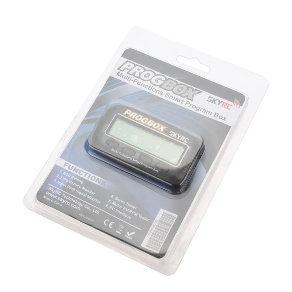 SKYRC SK-300046 PROGBOX Six-in-one для RC модели ESC установка серводвигателя КВ/об/мин тестер Lipo батарея монитор