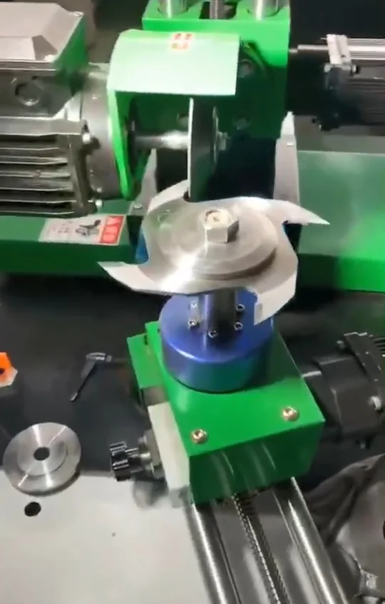 LIVTER cnc automatic surface grinding circular saw blade sharpening machine sharpener tools with servo motor