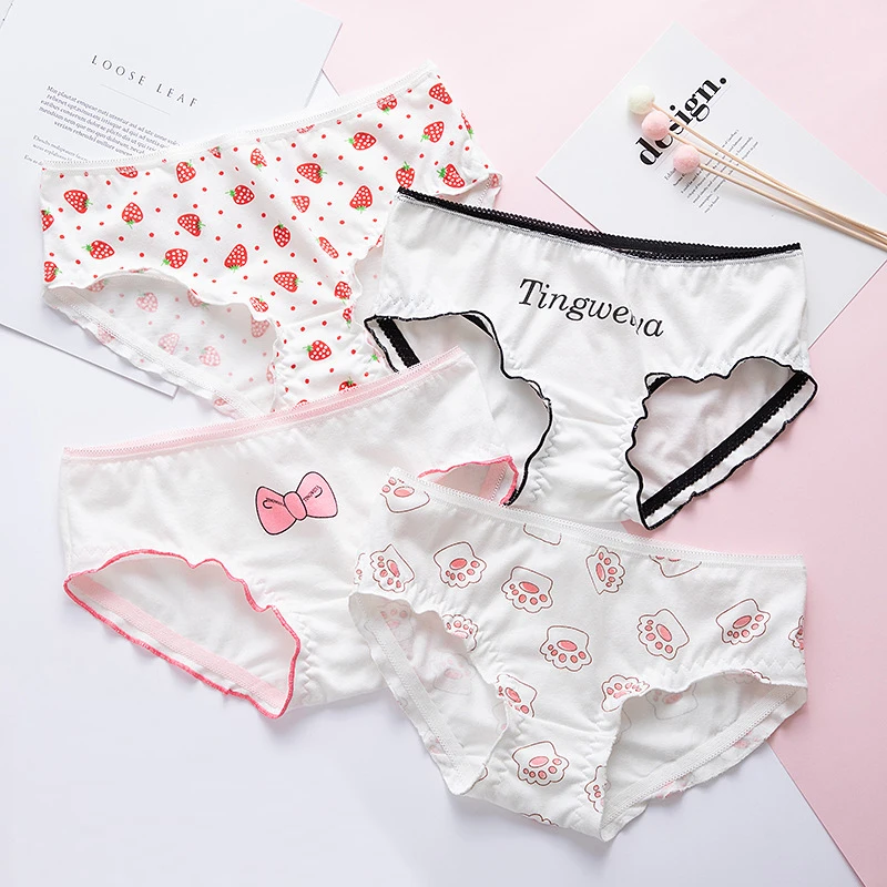 4pcs-lot-women-s-panties-cotton-briefs-print-girls-underwear-Lingerie-ladies-breathable-panty-female-underpants (1)