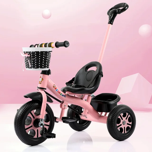LazyChild 1-6 Years Old Children's Tricycle Children's Scooter Children's Trolley Nice Gift Baby Carriage 2021 New Dropshipping 1