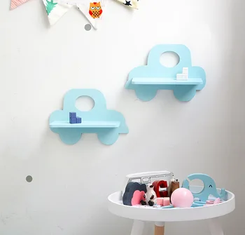 

Kids Room Decoration Wooden Shelf For Kids Room Wood hooks Wall Wood Shelf For Children Boy Girl Room Wall Decor Shelf