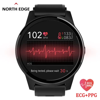 

NORTH EDGE Sport Smart Watch Fitness Activity ECG PPG Blood Pressure Monitor Wristband IP67 Waterproof Band For IOS Android
