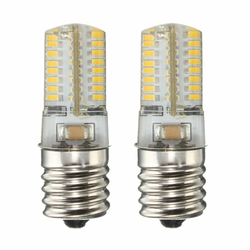 2 шт. E17 SMD Светодиодная лампа для микроволновой печи с морозильной камерой