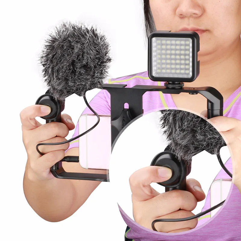 

Clip Wireless Shutter Bluetooth Remote Control Release for U-Rig iPhone X Smartphone Video Shooting SP99