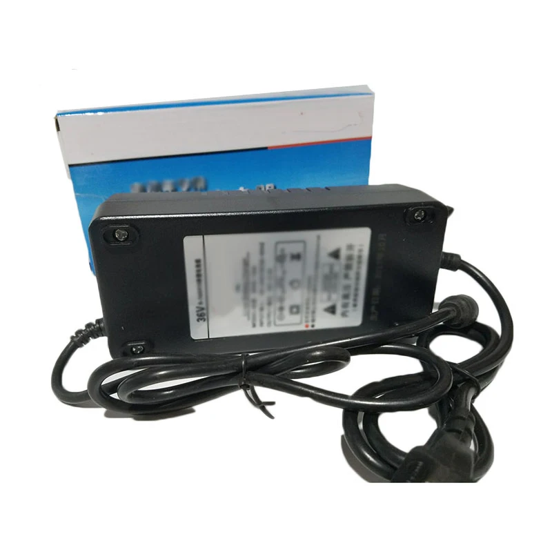 durable and practical Environmental 36V 2A/48V 2A Lithium Battery Charger for Electric Vehicle built-in smart fan