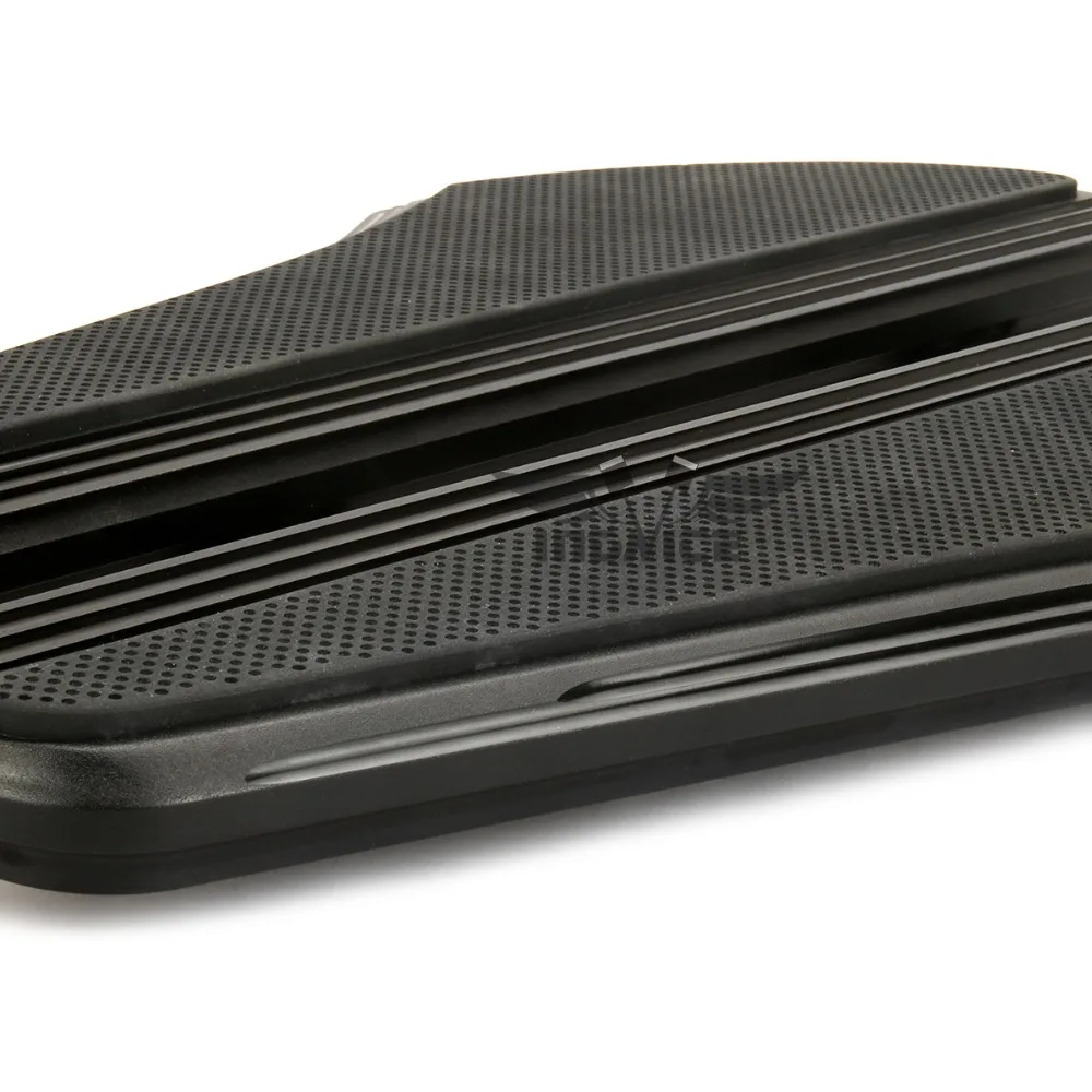 Черный Defiance Rider подножка комплект для harley Touring FLHX FLHR FLHT 2000