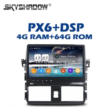 

PX6 Car DVD Player DSP IPS Android 9.0 4G + 64GB Wifi Bluetooth 5.0 RDS RADIO GPS Map For Toyota VIOS YARIS 2013 2014 2015 2016