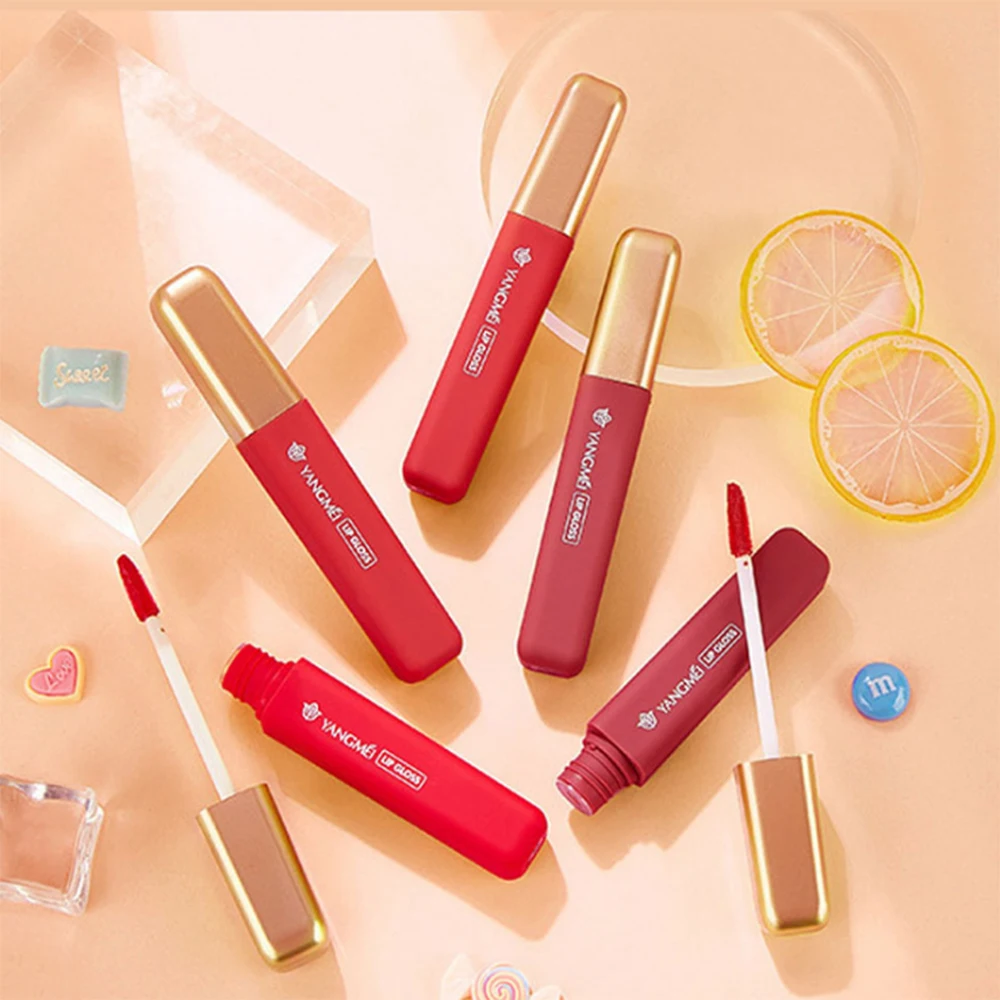 Beauty Air soft mist lip glaze velvet matte surface durable waterproof lip gloss base not easy to stain cup lipstick set makeup Beauty Air soft mist lip glaze velvet matte surface durable waterproof lip gloss base not easy to stain cup lipstick set makeup