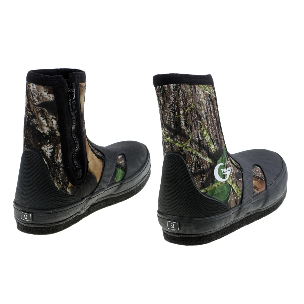 Неопреновая рыболовная обувь Нескользящая износостойкая теплая удобная обувь для дайвинга - Цвет: Upstream Shoes L